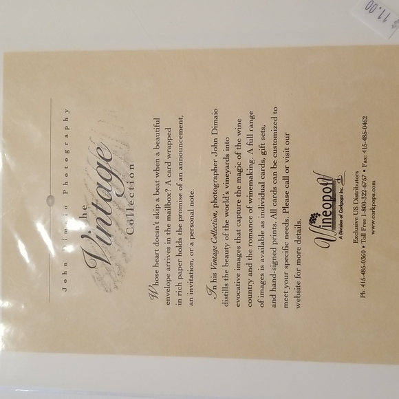THE VINTAGE COLLECTION JOHN DIMAIO PHOTOS 1998 & 2000 PRINTS IN SEALED WRAPPER - Picture 8 of 8
